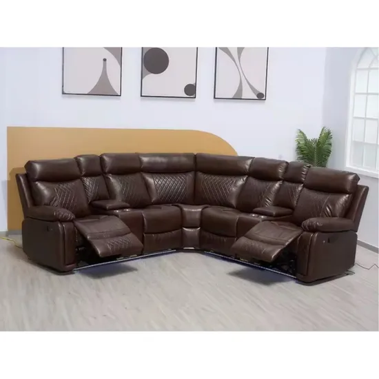 Huayang Living Room Furniture Sectionals Corner Sofa Functional Sofa