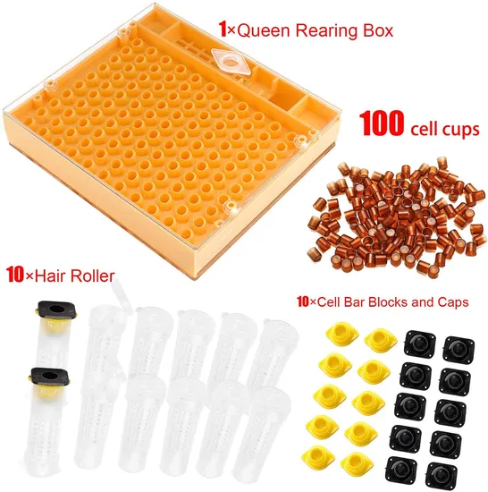 Hot Sales Plastic Beekeeping Tool Set Honey Bee Queen Rearing Kit