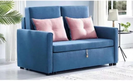 Living Room Sleeper Sofa Functional Velvet Resting Chair