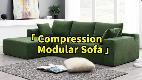 Compressed Vacuum Packed Convertible Living Room Sectional Foam Sofa Set Furniture Modern Fabric Teddy Couch Corner Sofa 