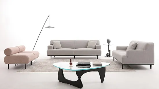 Special Design Hotel Furniture Cloud Like Shape Home Living Room Sofa 