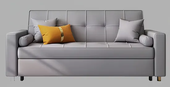 Living Room Modern Folding Sofa Bed Extendable Sleeper Sofa Bed 