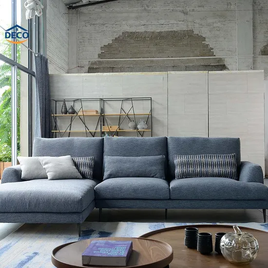 Minimal Design Living Room Furniture Sets for Sale Couch Sofa Bed L Shape Sleeper Sectional Modular Sofa 
