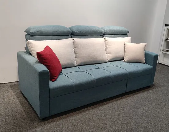 Good & Gracious Sectional Sleeper Sofa Couch with Pull out Bed L Shaped Modern Sectional Sofa Bed with Chaise Lounge and Storage Function for Living Room 