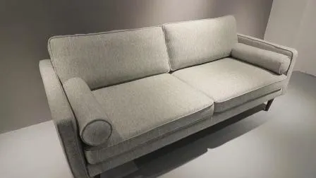 Lounge Home Furniture Red Fabric Velvet Leisure Sofa Loveseat 