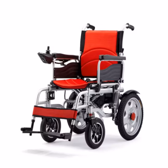 High Back Comfortable Reclining Electric Wheelchair for Elderly Disabled