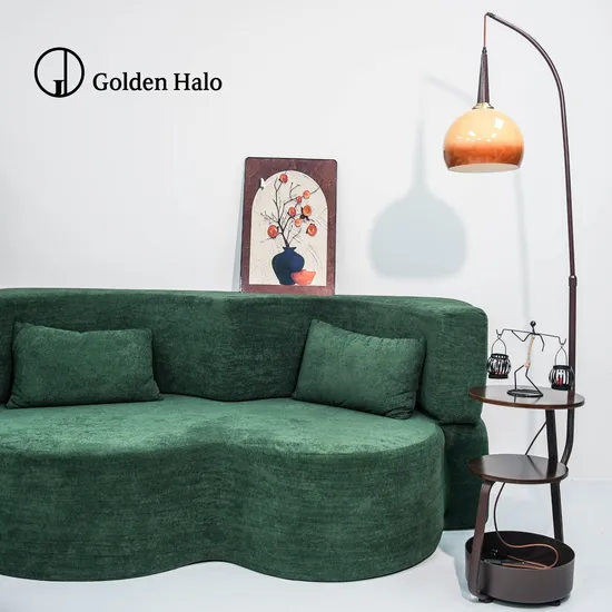 Upholstered Floding Sofa, Convertible Fabric Foam