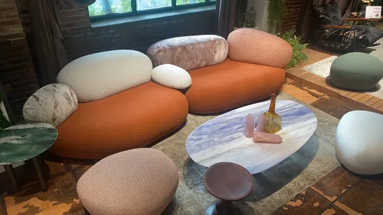 High Quality Fabric Couch Modern High